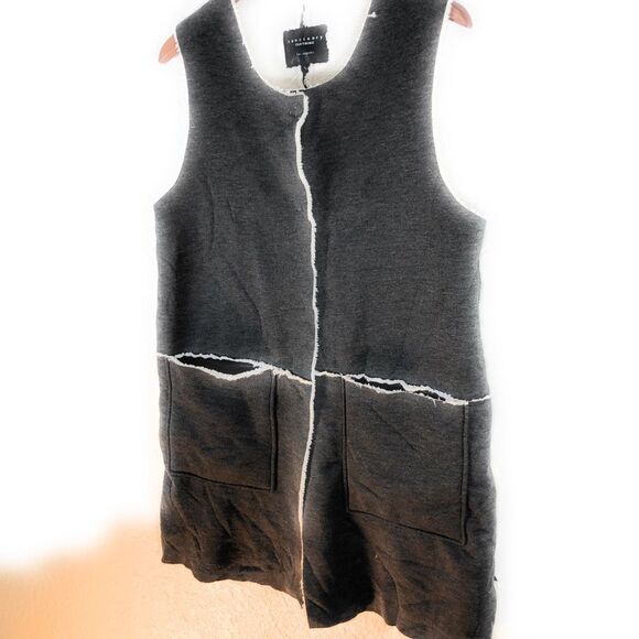 Sanctuary Clothing Long Sherpa Vest - Picture 2 of 7